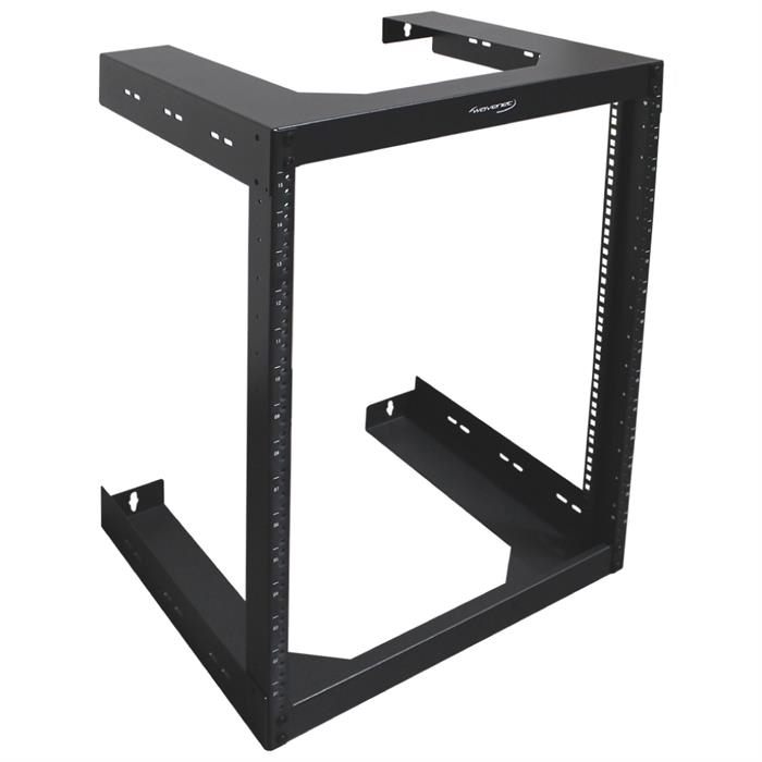 Wavenet Wall Mount Rack, 15U, 18" Deep, RMU Number Markings on Rails (WMR-15U-SW) New