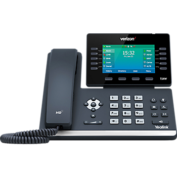 Yealink SIP-T54W Prime Business Wi-Fi IP Phone w/4.4" Color Screen & BT 4.2 - PoE (SIP-T54W) Verizon Unused